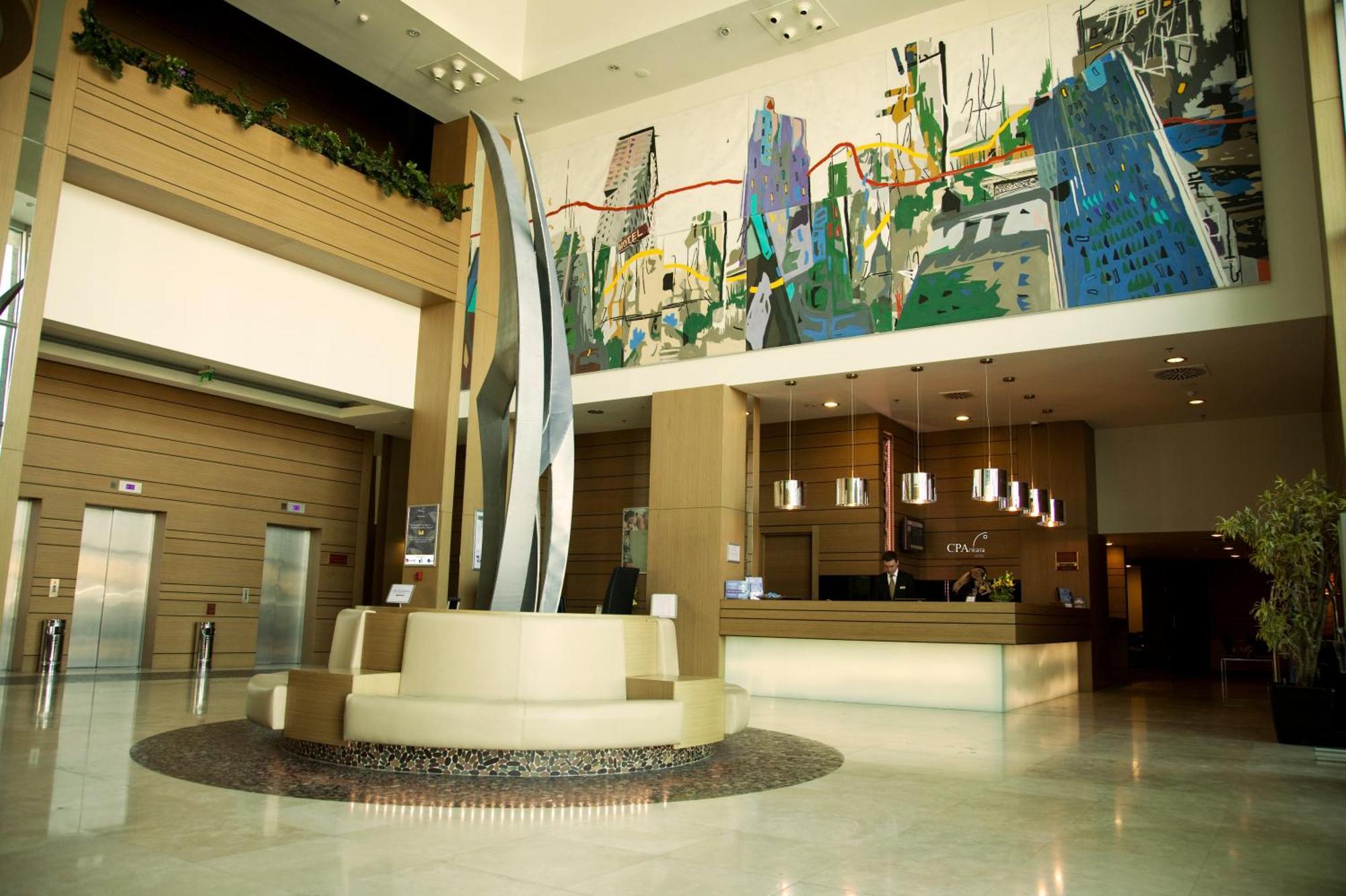 Cpankara Hotel Exteriör bild Lobby